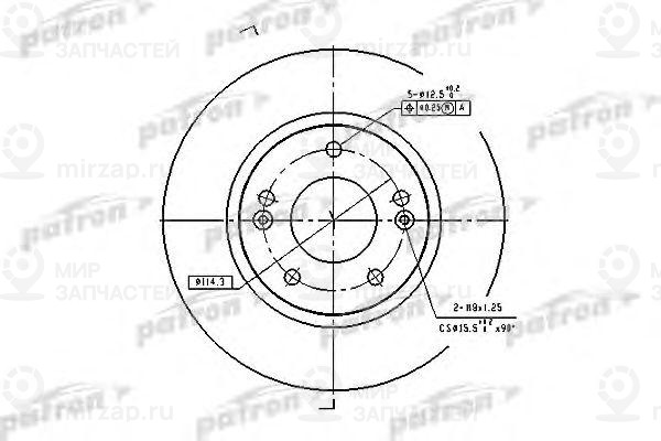 Запчасть PATRON PBD4291