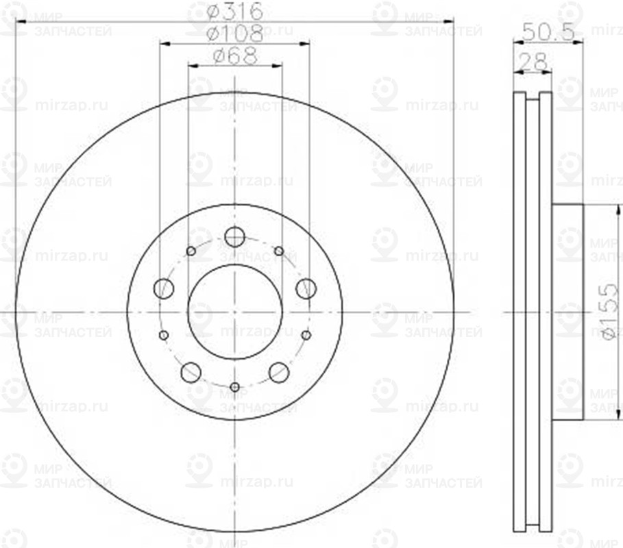Запчасть PATRON PBD4339