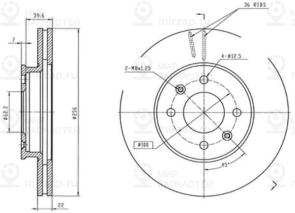 Запчасть PATRON PBD4839