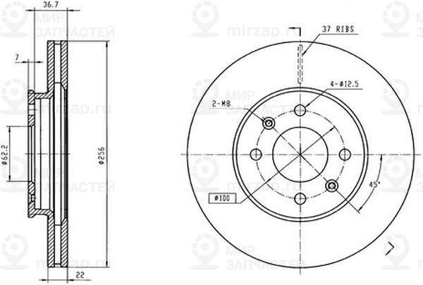 Запчасть PATRON PBD6734