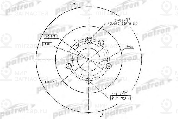 Запчасть PATRON PBD7005