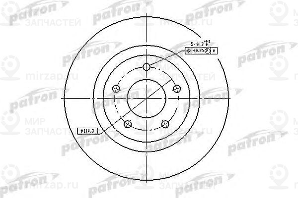 Запчасть PATRON PBD7006