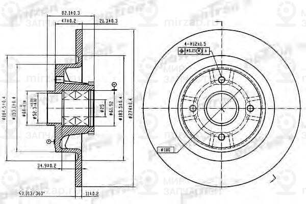 Запчасть PATRON PBD7010