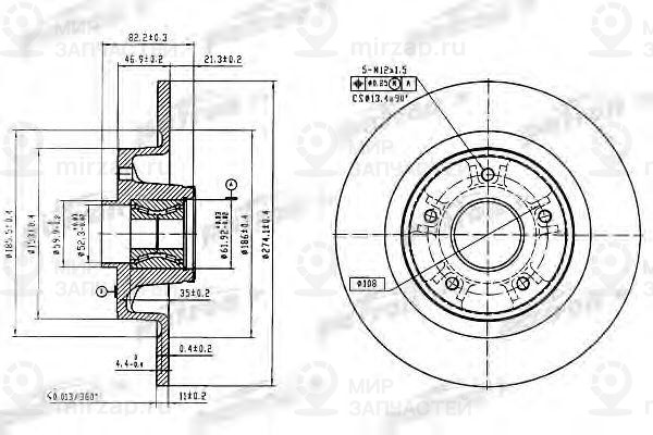 Запчасть PATRON PBD7013