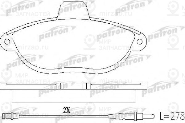 Запчасть PATRON PBP1002