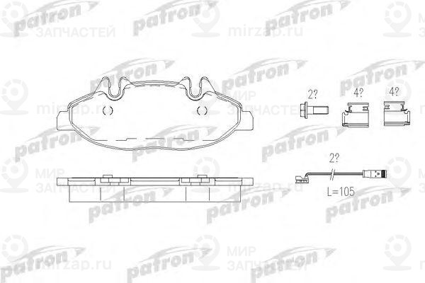Запчасть PATRON PBP1493