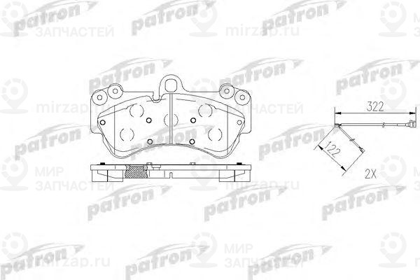 Запчасть PATRON PBP1625