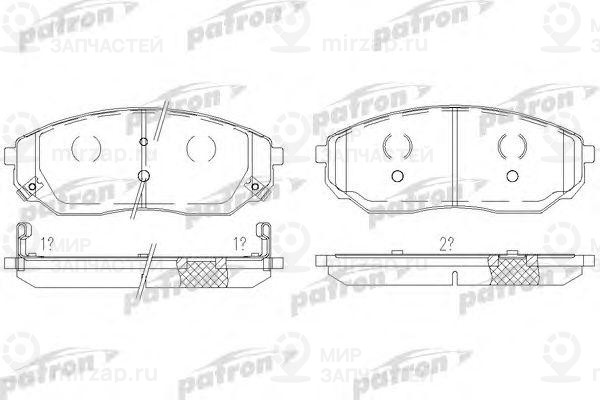Запчасть PATRON PBP1735