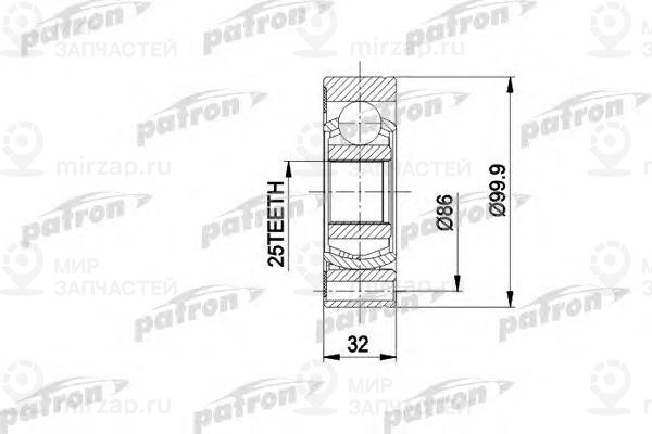 Запчасть PATRON PCV1005
