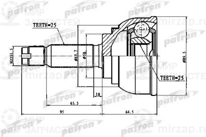 Запчасть PATRON PCV1012