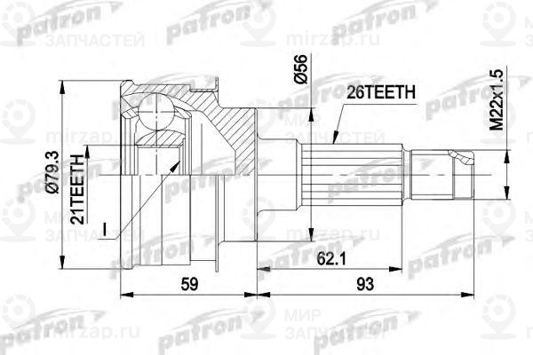 Запчасть PATRON PCV1137