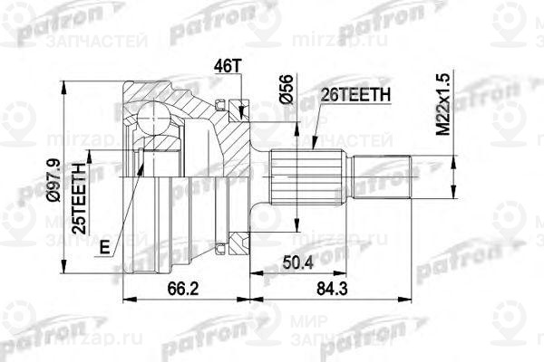 Запчасть PATRON PCV1169