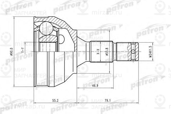 Запчасть PATRON PCV1177