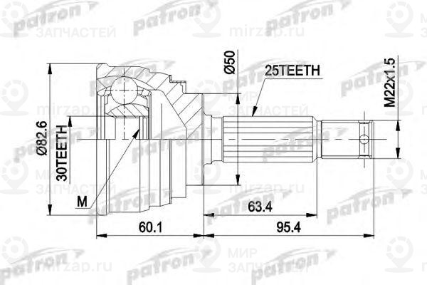 Запчасть PATRON PCV1191