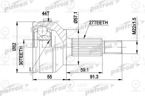 Запчасть PATRON PCV1201