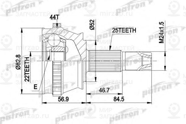 Запчасть PATRON PCV1210
