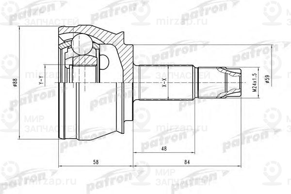 Запчасть PATRON PCV1245