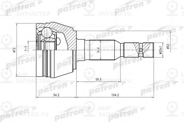 Запчасть PATRON PCV1290