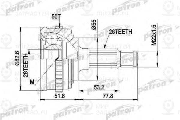 Запчасть PATRON PCV1301