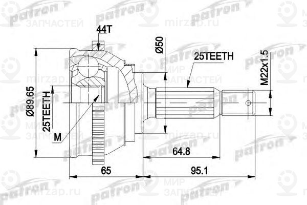 Запчасть PATRON PCV1370