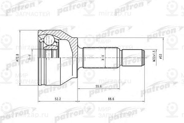 Запчасть PATRON PCV1429