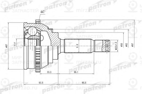 Запчасть PATRON PCV1471