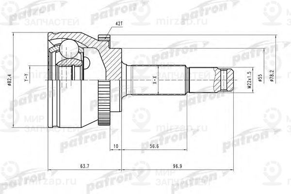 Запчасть PATRON PCV1475