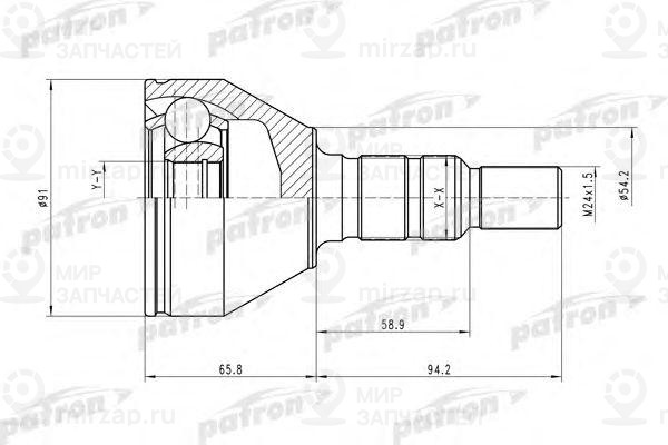 Запчасть PATRON PCV1506