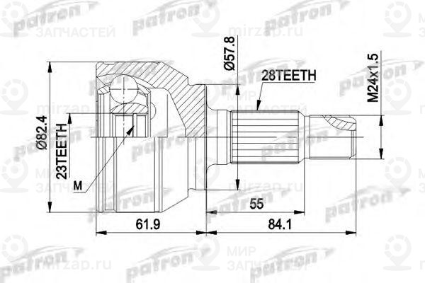 Запчасть PATRON PCV1514