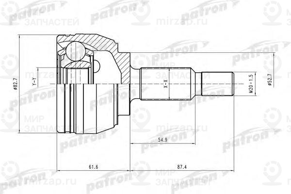 Запчасть PATRON PCV1519