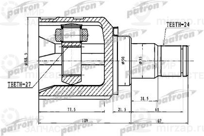 Запчасть PATRON PCV1742