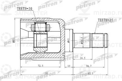 Запчасть PATRON PCV1746