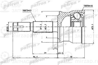 Запчасть PATRON PCV1766