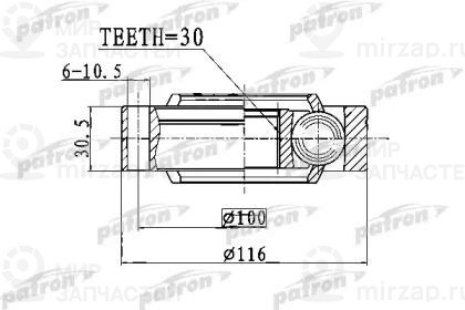 Запчасть PATRON PCV1769