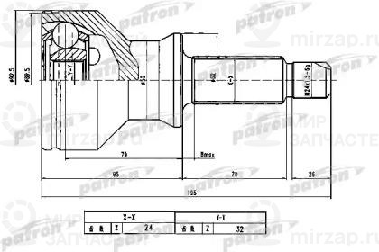 Запчасть PATRON PCV1779
