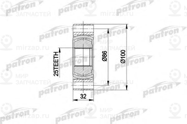 Запчасть PATRON PCV2273