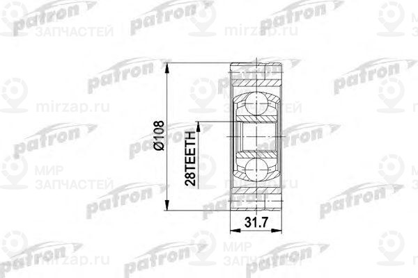 Запчасть PATRON PCV3024