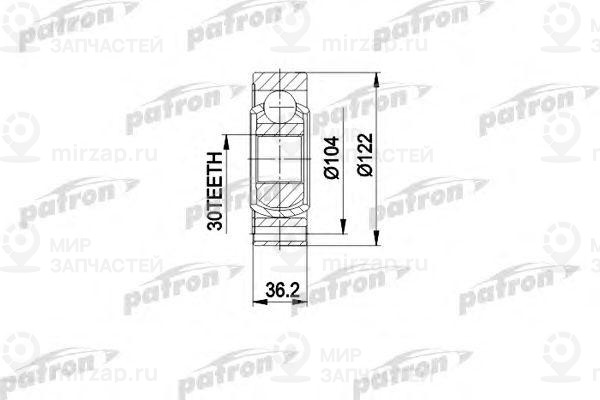 Запчасть PATRON PCV3540