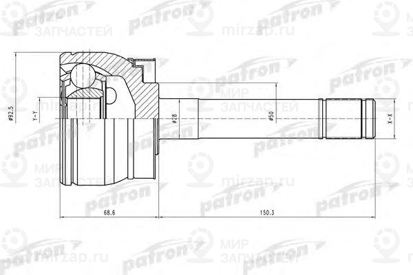 Запчасть PATRON PCV4722