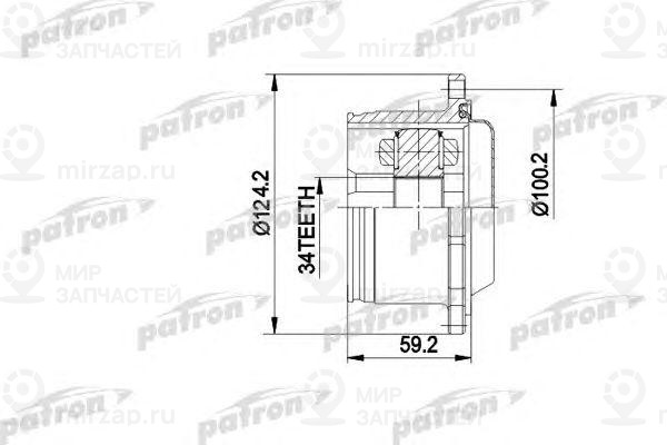 Запчасть PATRON PCV5006