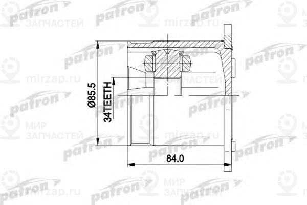 Запчасть PATRON PCV5031