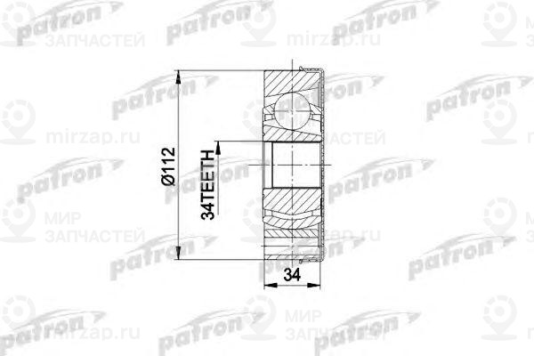 Запчасть PATRON PCV5034