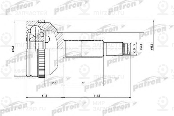 Запчасть PATRON PCV6751