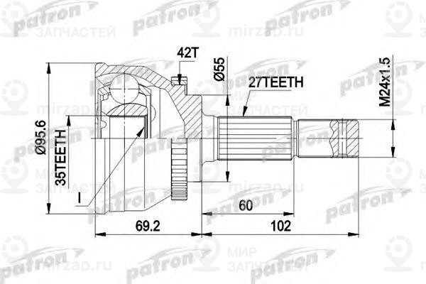 Запчасть PATRON PCV9094