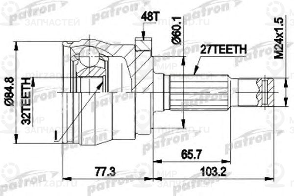 Запчасть PATRON PCV9102