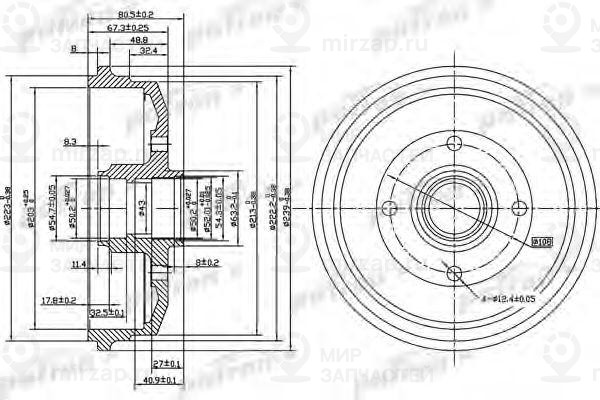 Запчасть PATRON PDR1057