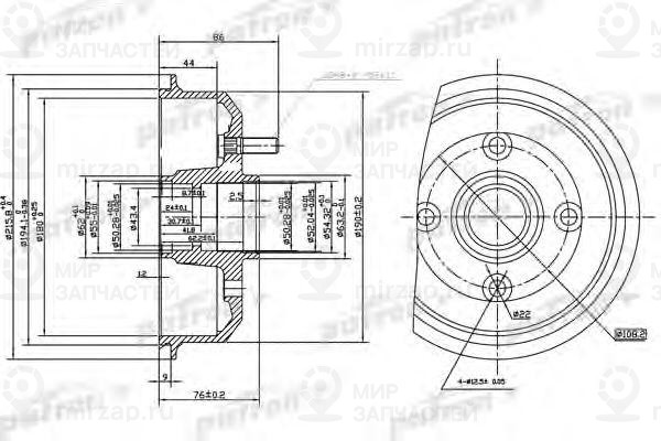 Запчасть PATRON PDR1059