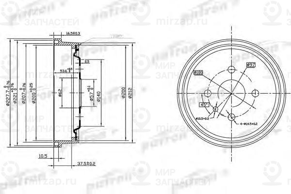 Запчасть PATRON PDR1118