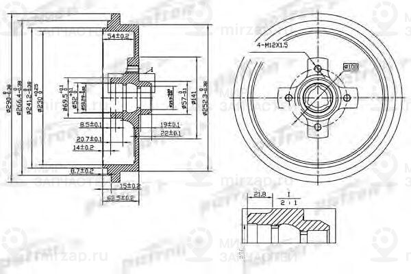 Запчасть PATRON PDR1192