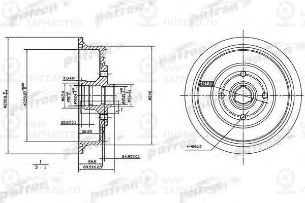 Запчасть PATRON PDR1200